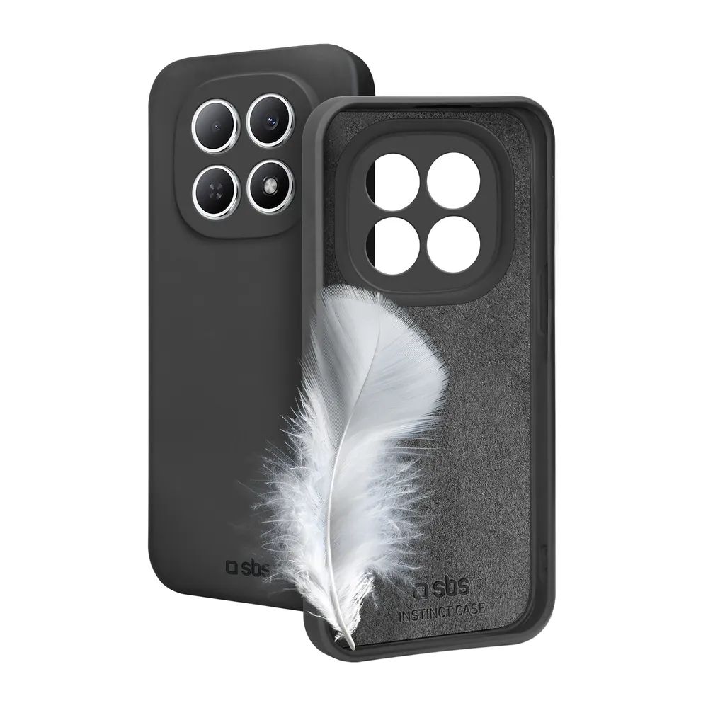 SBS INSTINCT Cover für Xiaomi REDMI NOTE 15, schwarz