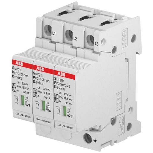 ABB ÜBERSP.ABL. TYP1-2 3P / OVR T1-T2 3L XX P QS 2CTB815710R1800