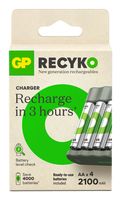 GP Battery GP 4 Port USB Ladegerät+ 4xAA je 2100mAh - Ladegerät - Nickel-Metallhydrid (NiMH)