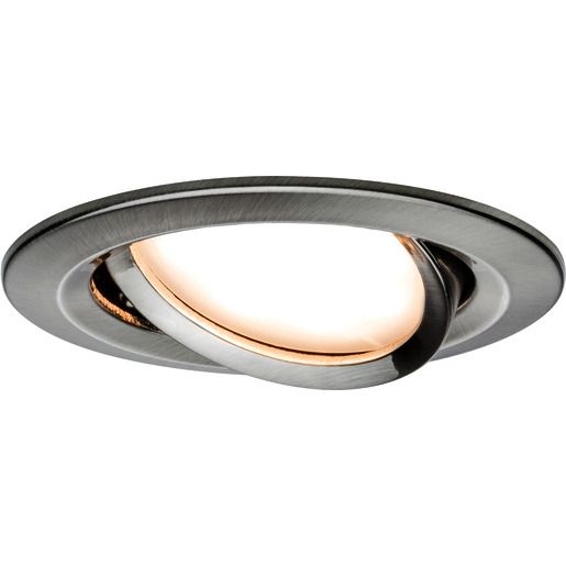 Paulmann EINBAUSPOT 1X6W 827 SCHW. EI / PAULMA COIN SLIM LED RD DIM 93877