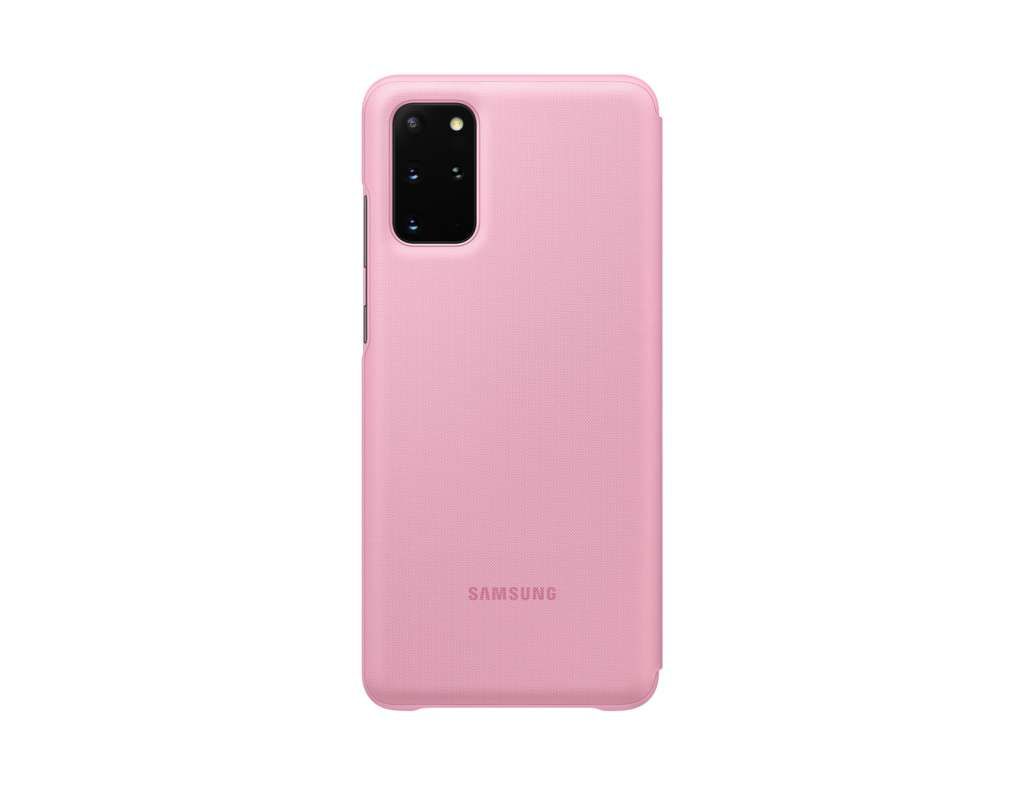 Samsung LED-View-Cover "EF-NG985" für Galaxy S20+, Pink