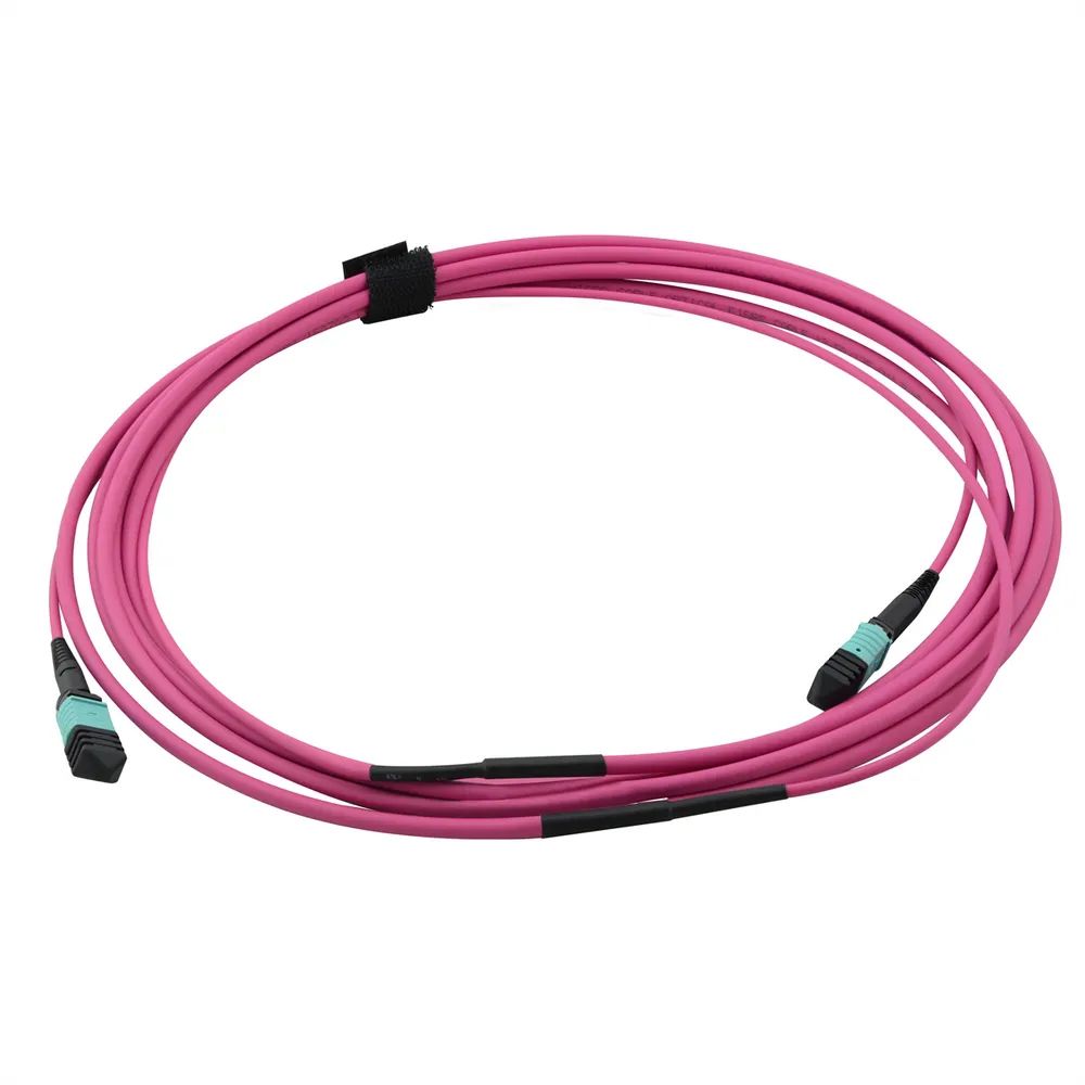 VALUE MPO-Trunk-Kabel 50/125µm OM4, MPO/MPO, TYPE A, violett, 3 m