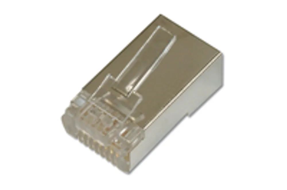 DIGITUS CAT 6 Modularstecker für Rundkabel geschirmt 100 St.
