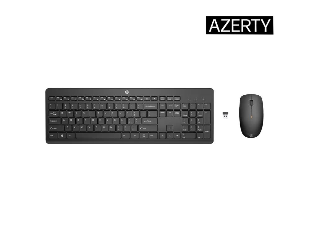 HP 230 - Tastatur-und-Maus-Set - kabellos - QWERTY