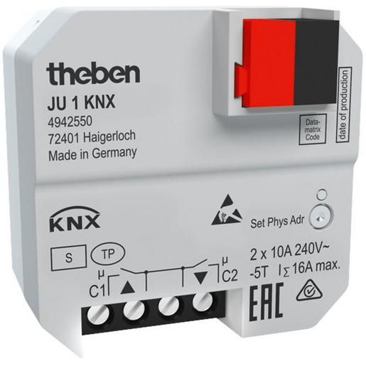Theben KNX SCHALT-/JALOUSIEAKTOR 2/1F / THEBEN T4942550