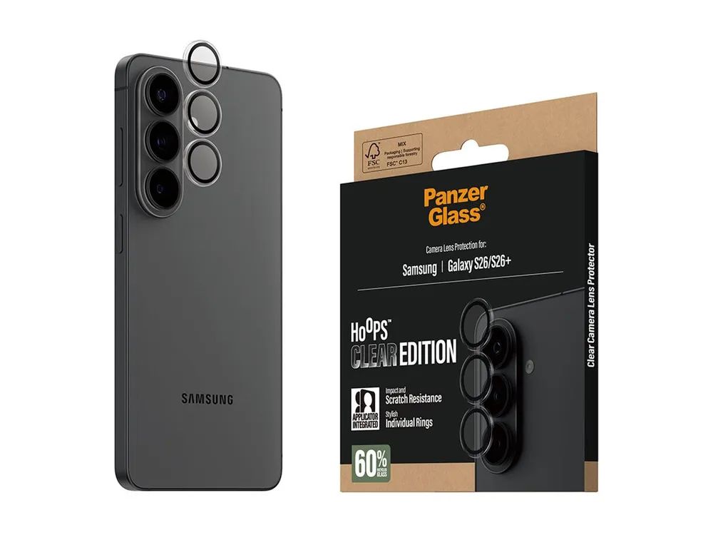 PanzerGlass Hoops Kameraschutz Transparent Samsung Galaxy S26| S26+