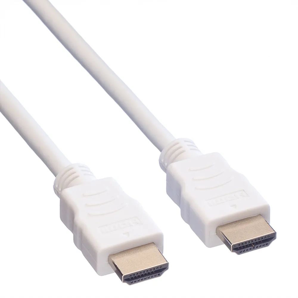 VALUE HDMI High Speed Kabel mit Ethernet, weiß, 3 m