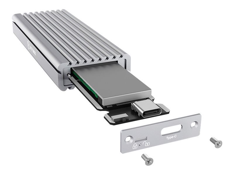 ICY BOX IB-1817Ma-C31 - Speichergehäuse mit Datenanzeige - M.2 - M.2 NVMe Card - USB 3.1 (Gen 2)