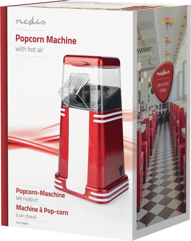 Nedis Popcorn-Automat FCPC100RD