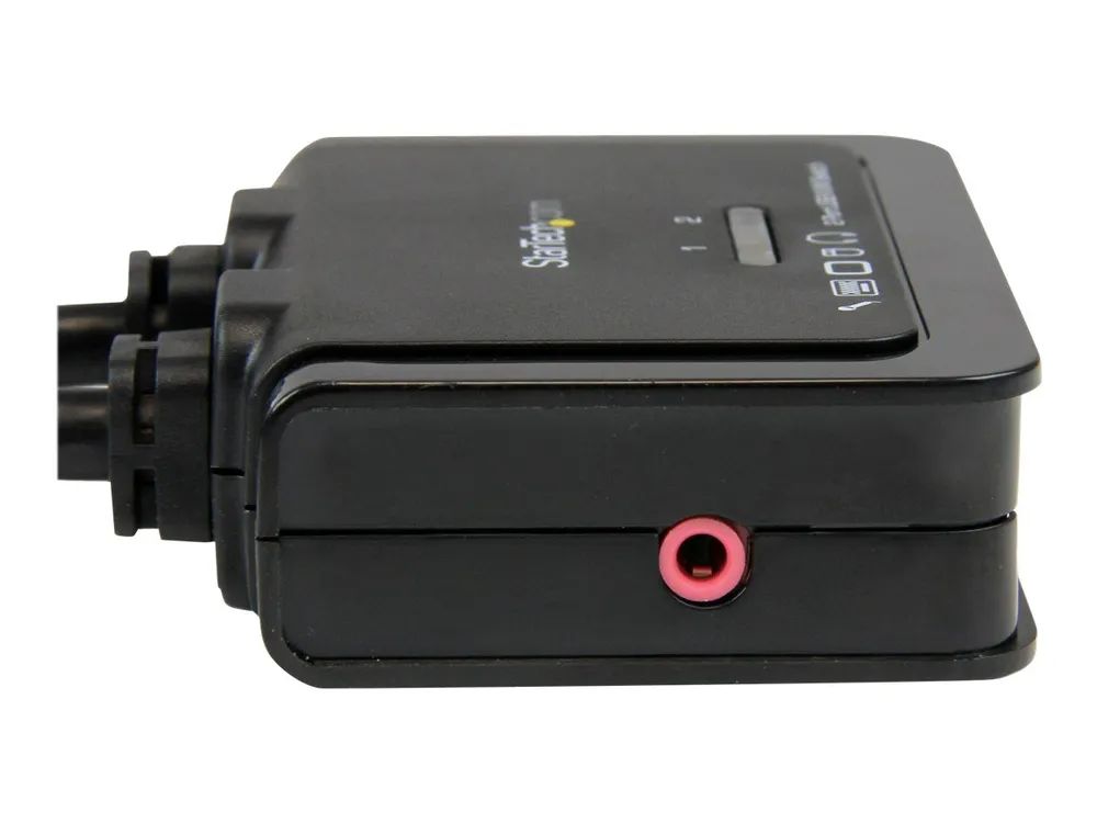 StarTech.com 2 Port USB HDMI KVM Switch mit Audio und Fernschalter
