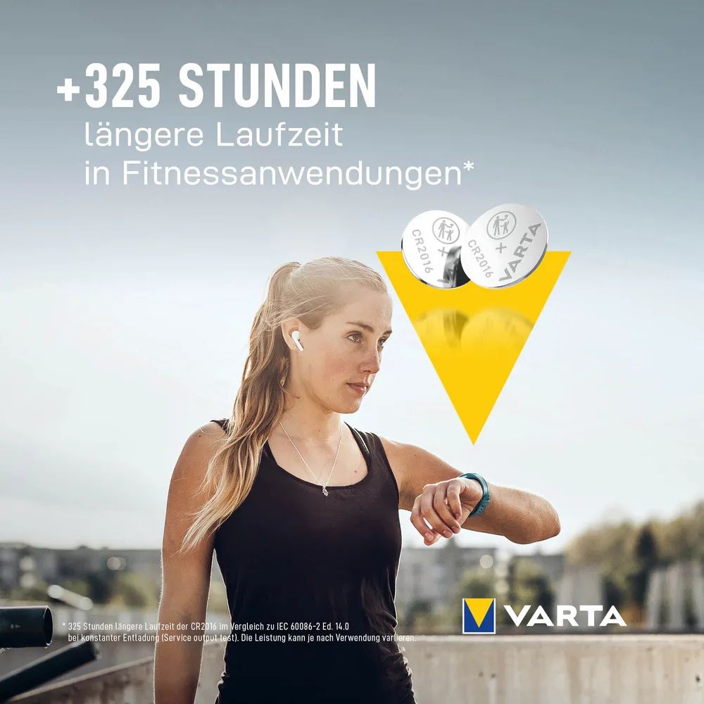 VARTA LITHIUM Coin CR2016 Blister 4