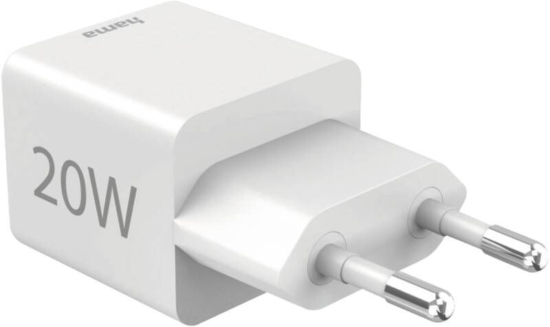 Hama 201991 Mini-Lader, 1 USB-C+A, 20W