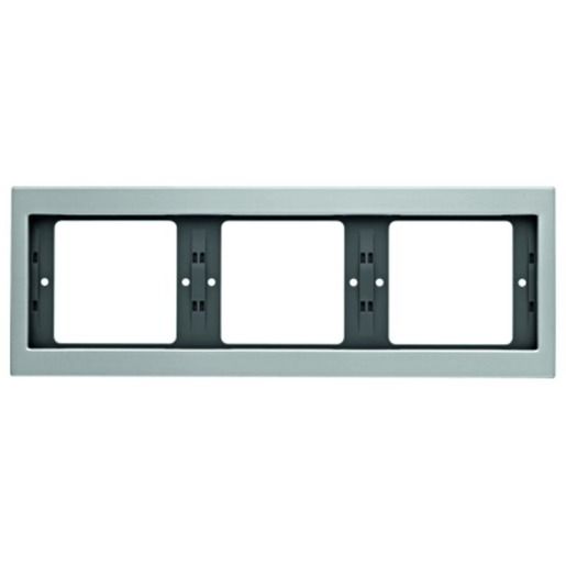 Berker RAHMEN 3F. WAAGR. ALUMINIUM / BERKER 13737003 K.5 13737003