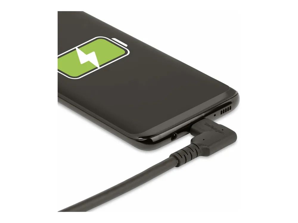 StarTech.com 1 m USB-C Kabel Gewinkelt, USB C auf USB C Kabel, 4K, 100W - USB-Kabel - 24 pin USB-C (M)