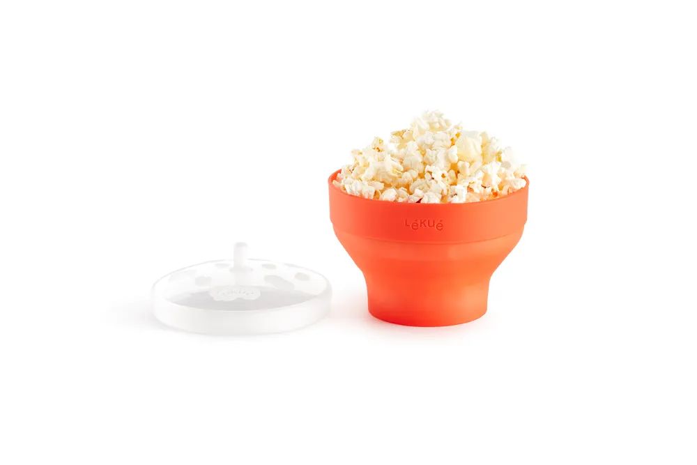 Lékué Kleiner Mikrowellen-Popcorn-Maker - Red