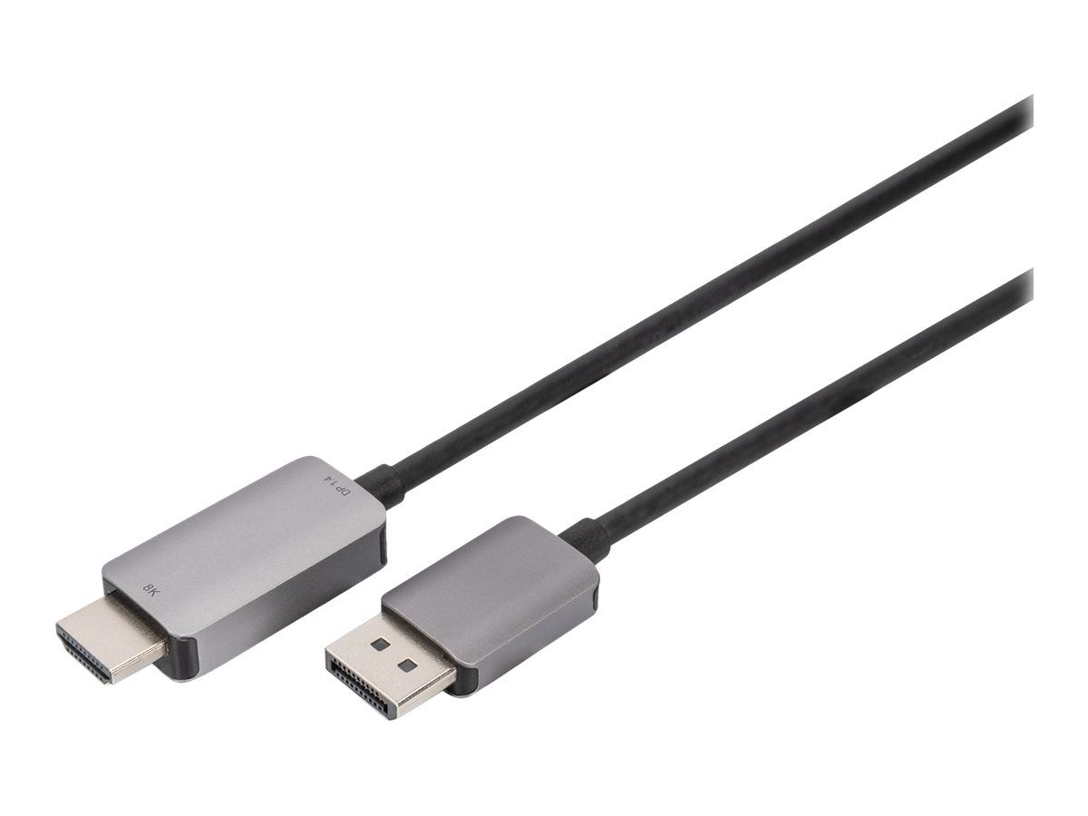 DIGITUS 8K DisplayPort Adapterkabel, DP auf HDMI Typ A