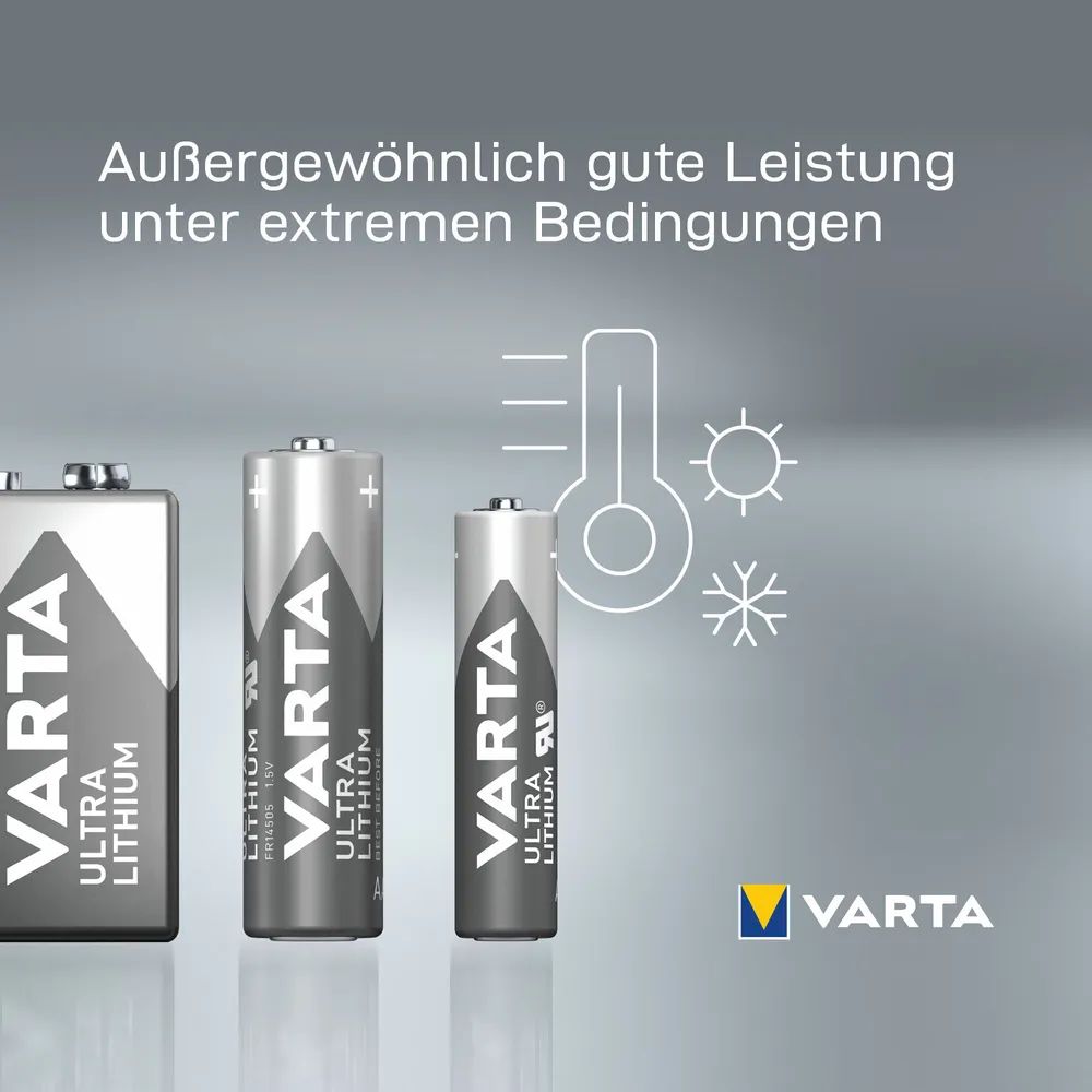 VARTA ULTRA LITHIUM AA Blister 4