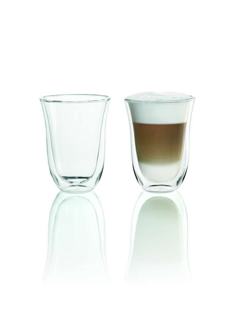 De'Longhi Latte Macchiato Gläser 2er Set DLSC312