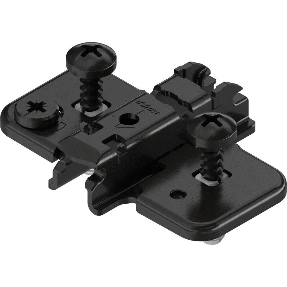BLUM CLIP ONYX Exzenter Kreuzmontageplatte, Stahl, EXPANDO, Distanz 3 mm