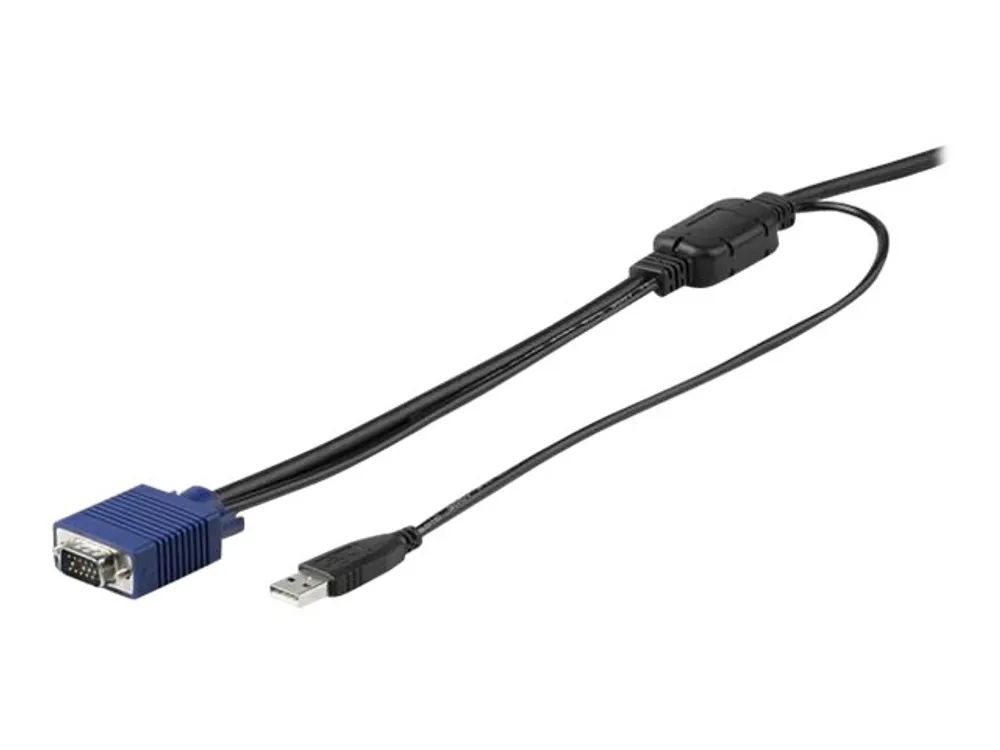 StarTech.com 6 ft. (1.8 m) USB KVM Cable for StarTech.com Rackmount Consoles - VGA and USB KVM Console Cable (RKCONSUV6)