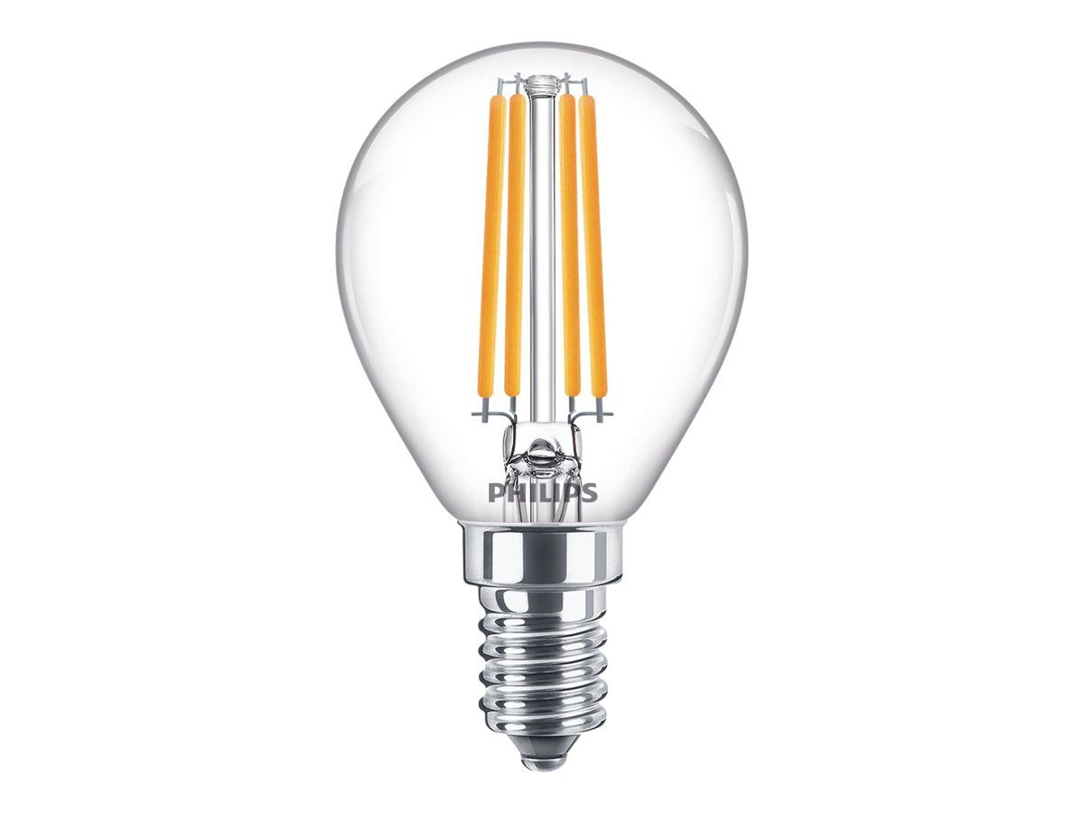 Philips LED-Lampe - klar Finish - E14 - 6.5 W (Entsprechung 60 W)