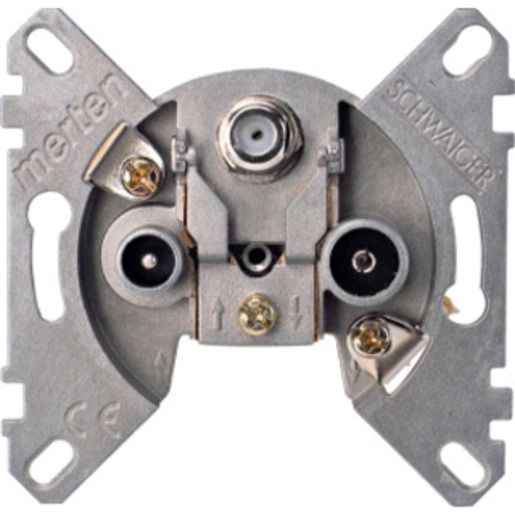 Merten SAT-ANTENNENDOSE, 3FACH / MERTEN 466097