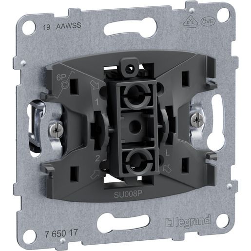 Legrand EINSATZ TASTER MIT WECHSELKONT / LEGRAN 765017 SEANO 765017