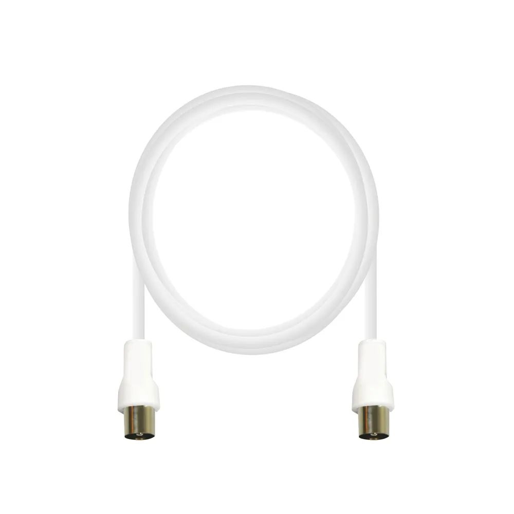 VIVANCO TV / Radio Antennenkabel 75dB, 1,5m