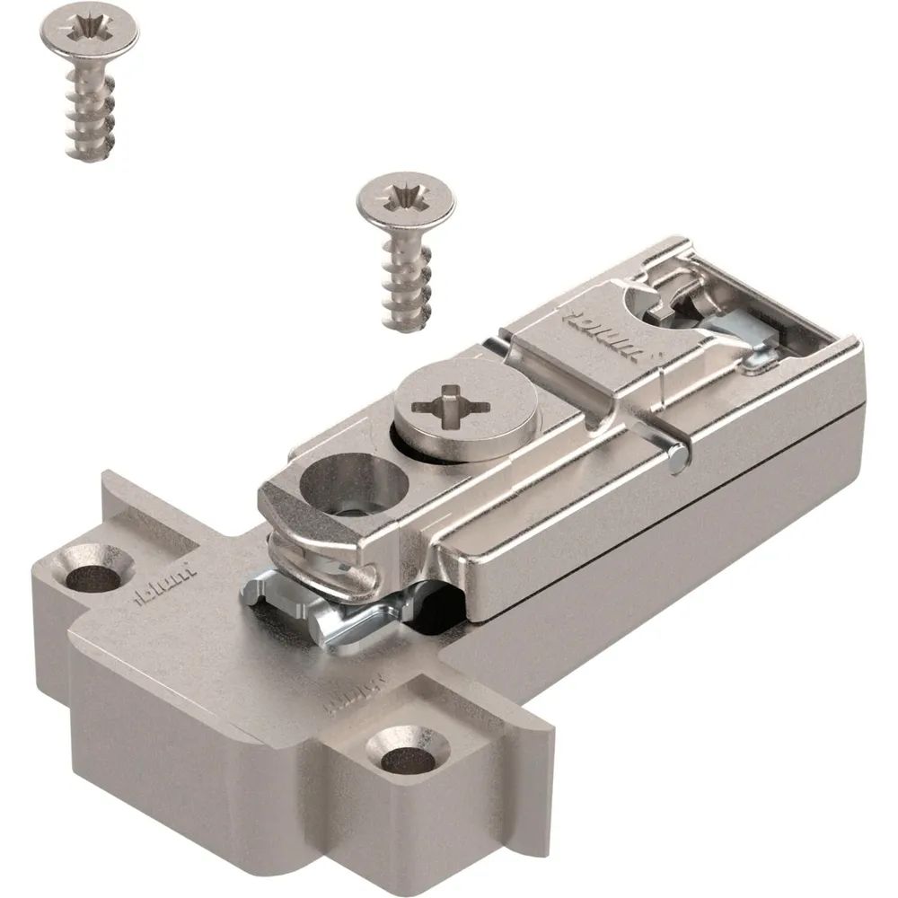 BLUM CLIP Exzenter - Montageplatte zu CLIP top-Zwischensch. Alurahmen schmal