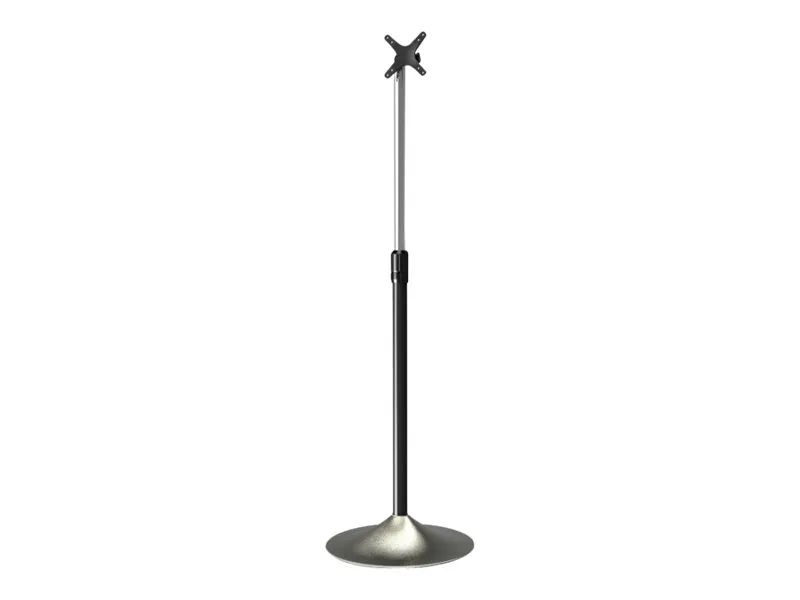 Techly Column Circular - Aufstellung - für LCD-Display - Silber - Bildschirmgröße: 33-68.6 cm (13"-27")