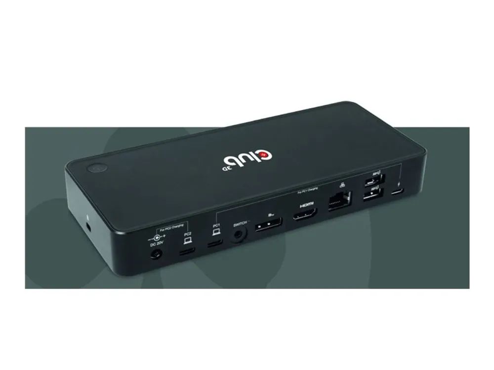 Club 3D CSV-1585 - Dockingstation - USB-C x 2
