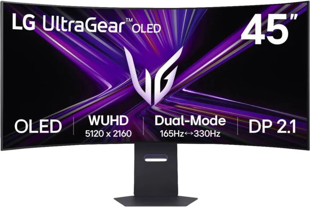 LG UltraGear 45GX950A-B - OLED-Monitor - Gaming - gebogen - 114.3 cm (45")