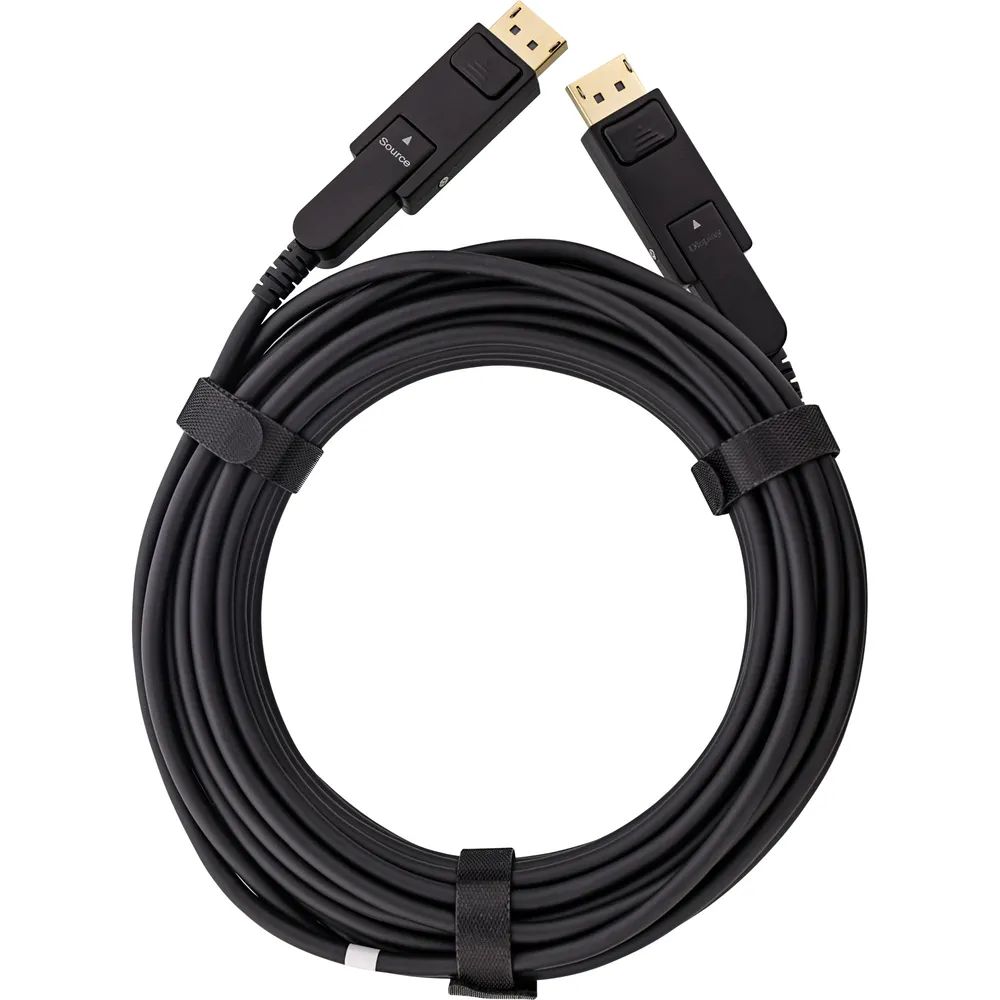 InLine DisplayPort 1.4 AOC Kabel - 8K4K - DisplayPort Stecker abnehmbar - 25m