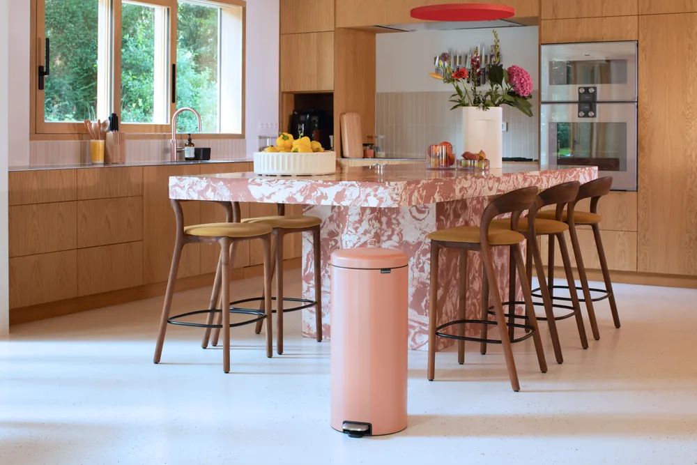 Brabantia NewIcon Treteimer, 30 L - Warm Copper