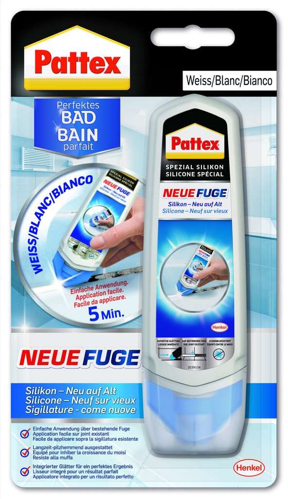 Pattex Neue Fuge, Weiß (80ml)