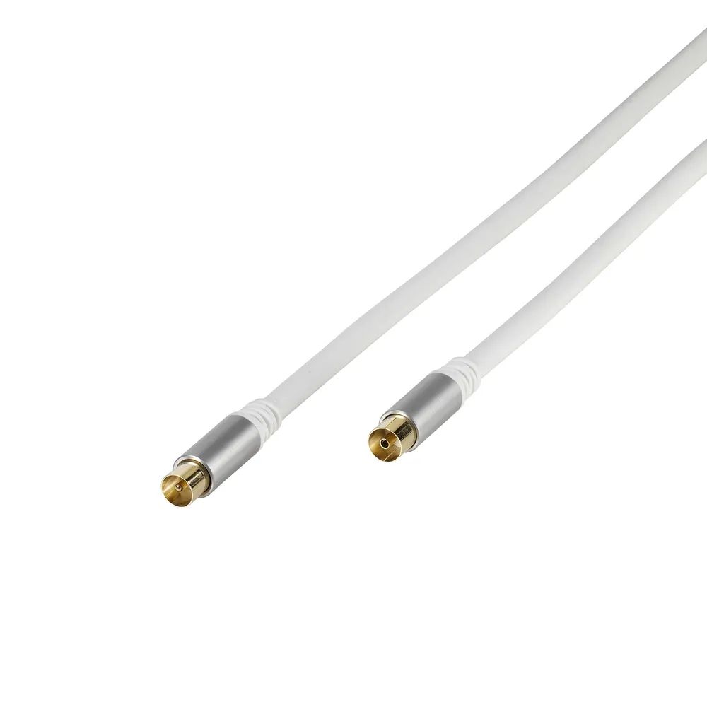 VIVANCO TV / Radio Antennenkabel 110dB, 5m