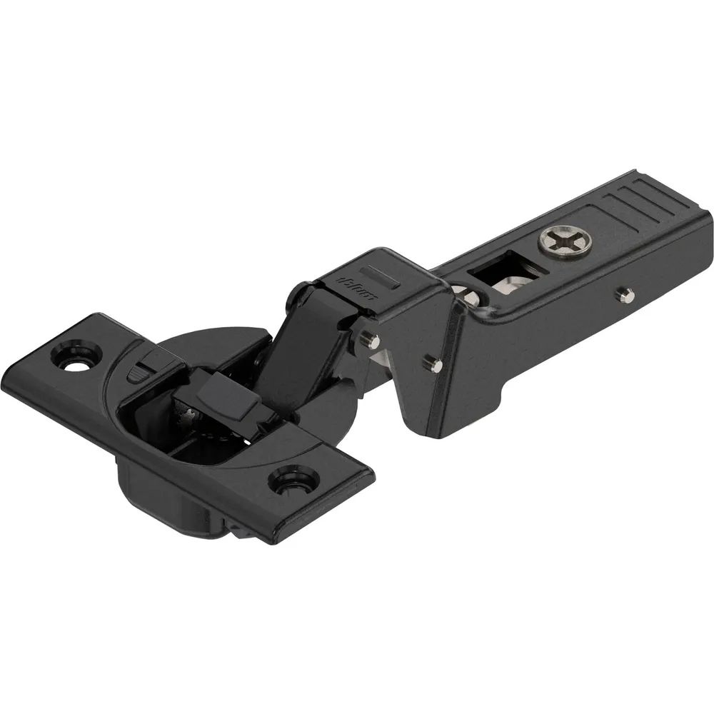 BLUM CLIP top BLUMOTION ONYX Profiltürscharnier 95°, 9,5mm gekröpft, Schrauben