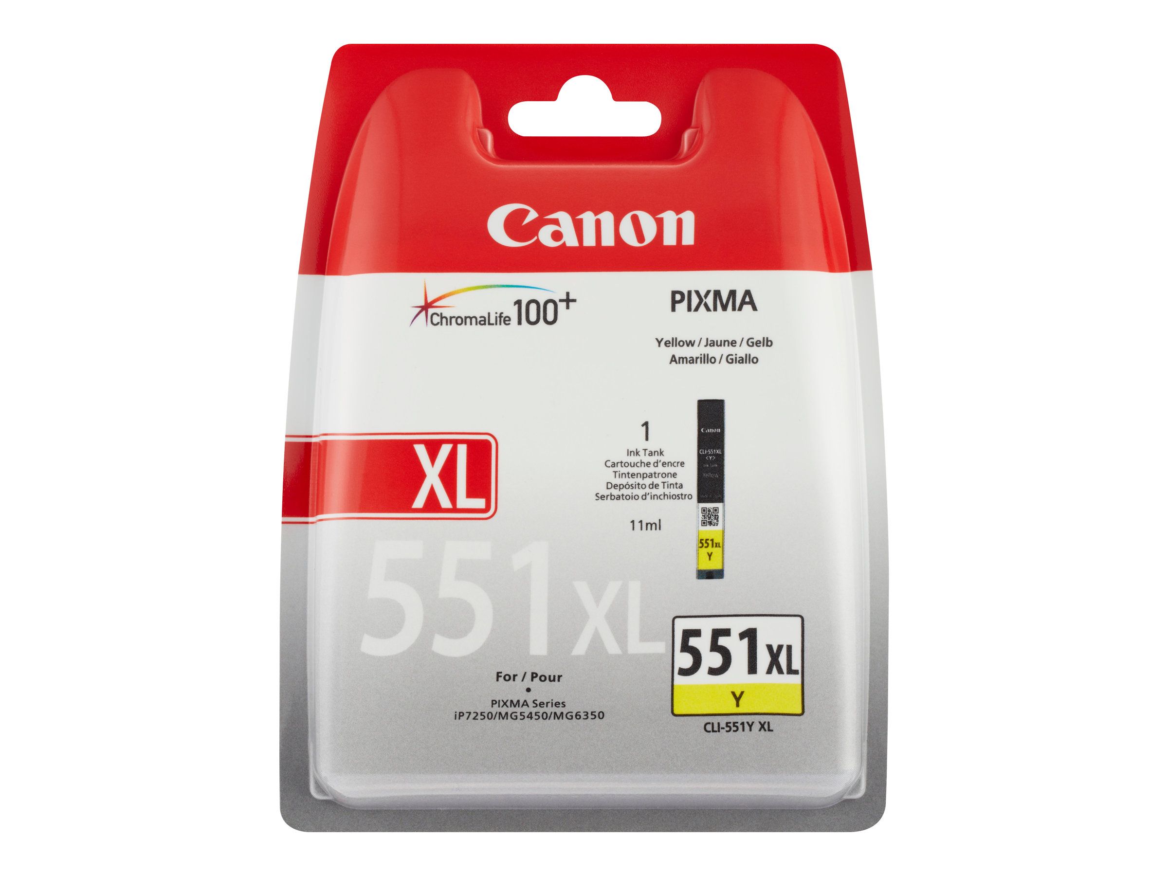 Canon CLI-551Y XL - 11 ml - Hohe Ergiebigkeit