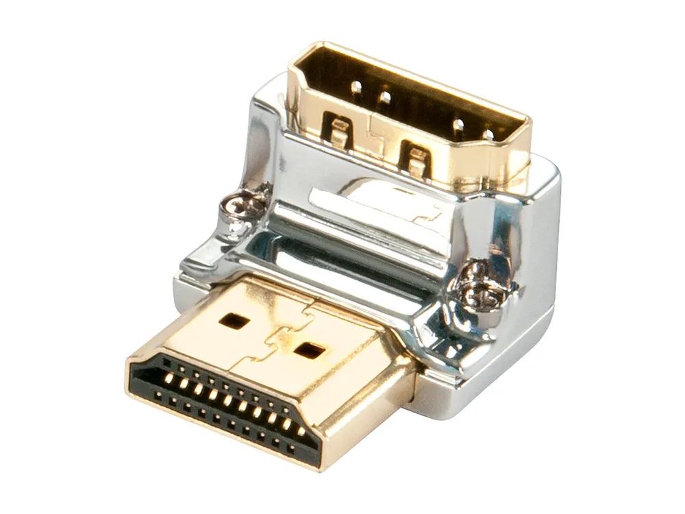 Lindy CROMO Down - HDMI rechtwinkliger Adapter