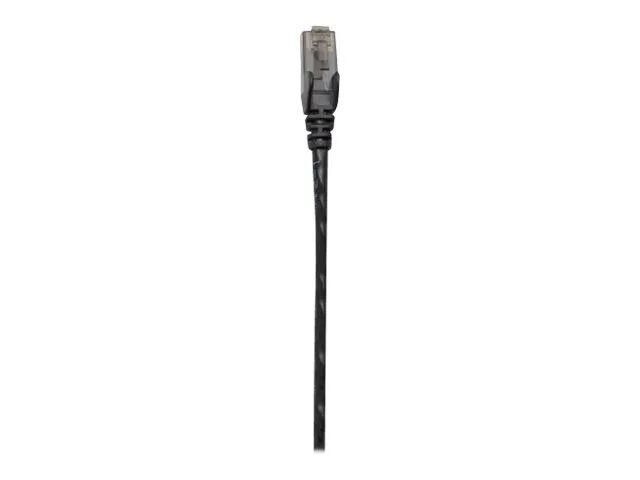 Intellinet Network Patch Cable, Cat6, 10m, Black, CCA, U/UTP, PVC, RJ45, Gold Plated Contacts, Snagless, Booted, Lifetime Warranty, Polybag - Patch-Kabel - RJ-45 (M)