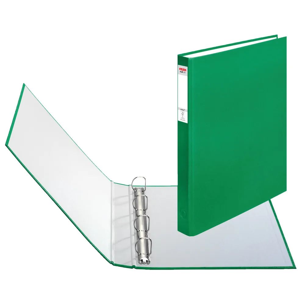 herlitz Ringbuch maX.file protect 4-Ring A4 grün