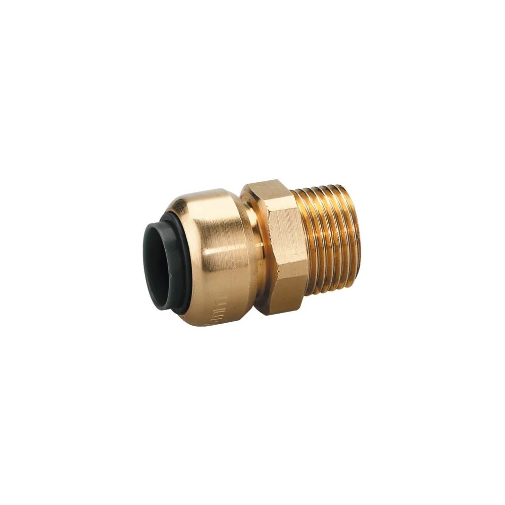 SCHNEIDER Einschraubsteckverbinder gerade AG 1/2 für 18 mm Druckluftrohr