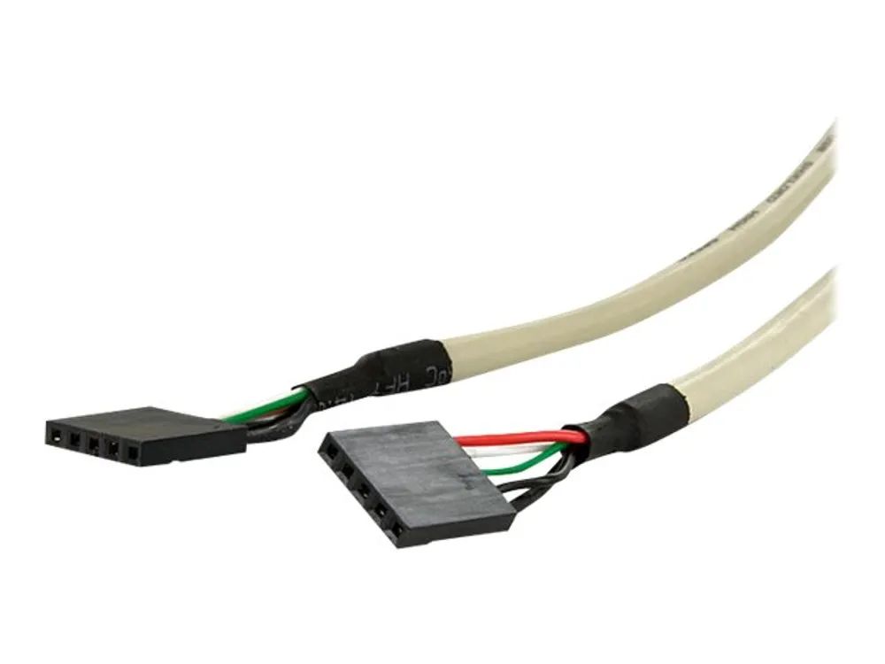 StarTech.com 2 Port USB 2.0 Low Profile Slotblech - Buchse - USB-Konsole - USB (W)