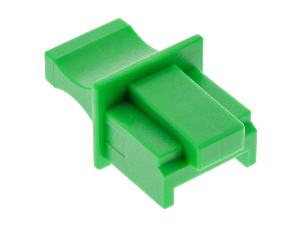 InLine Staubschutzkappen für RJ45 Buchsen - grün - 10 Stück