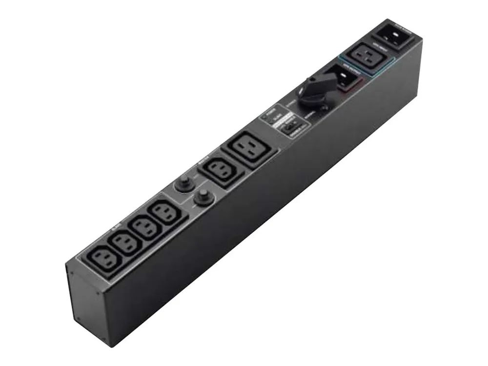PowerWalker MBS - Umleitungsschalter (Rack - einbaufähig) - Wechselstrom 208/220/230/240 V - Ausgangsanschlüsse: 6 - 48.3 cm (19")