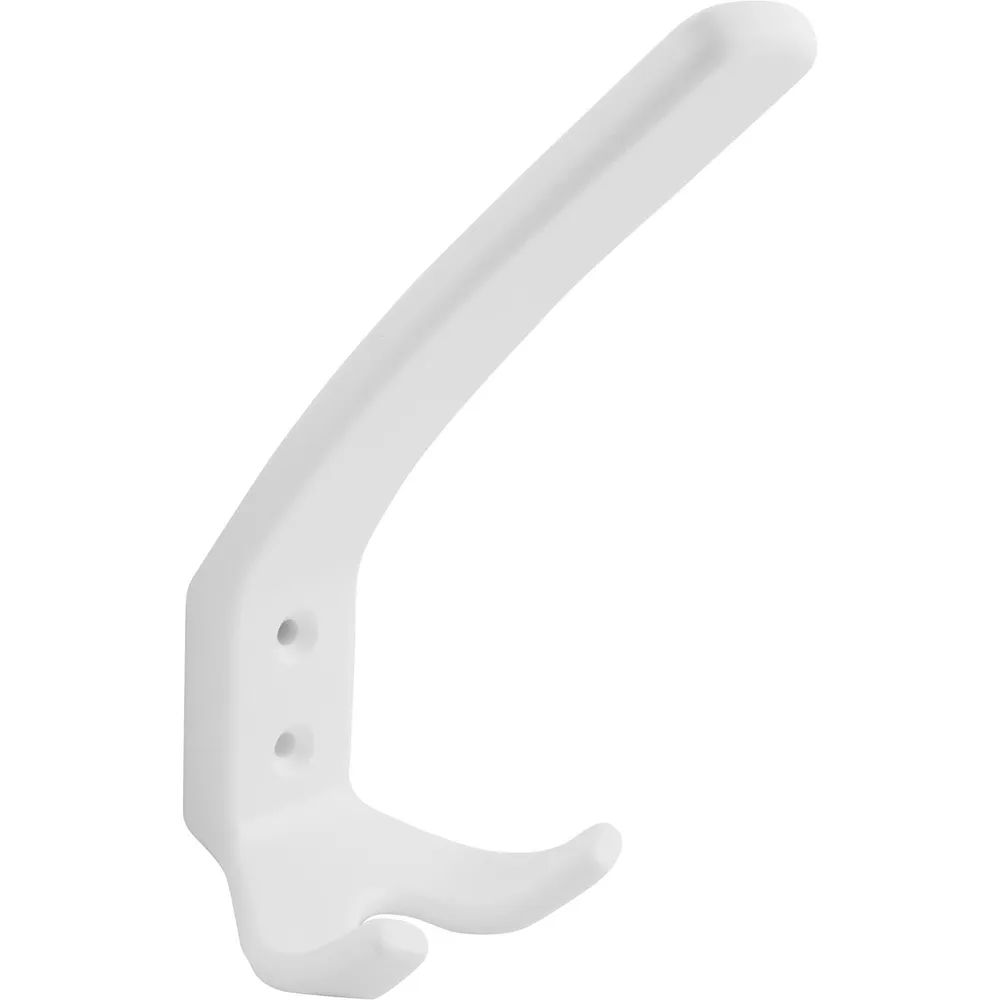 Siro Huthaken Amun Breite 57 mm, Höhe 150 mm, Kunststoff weiß