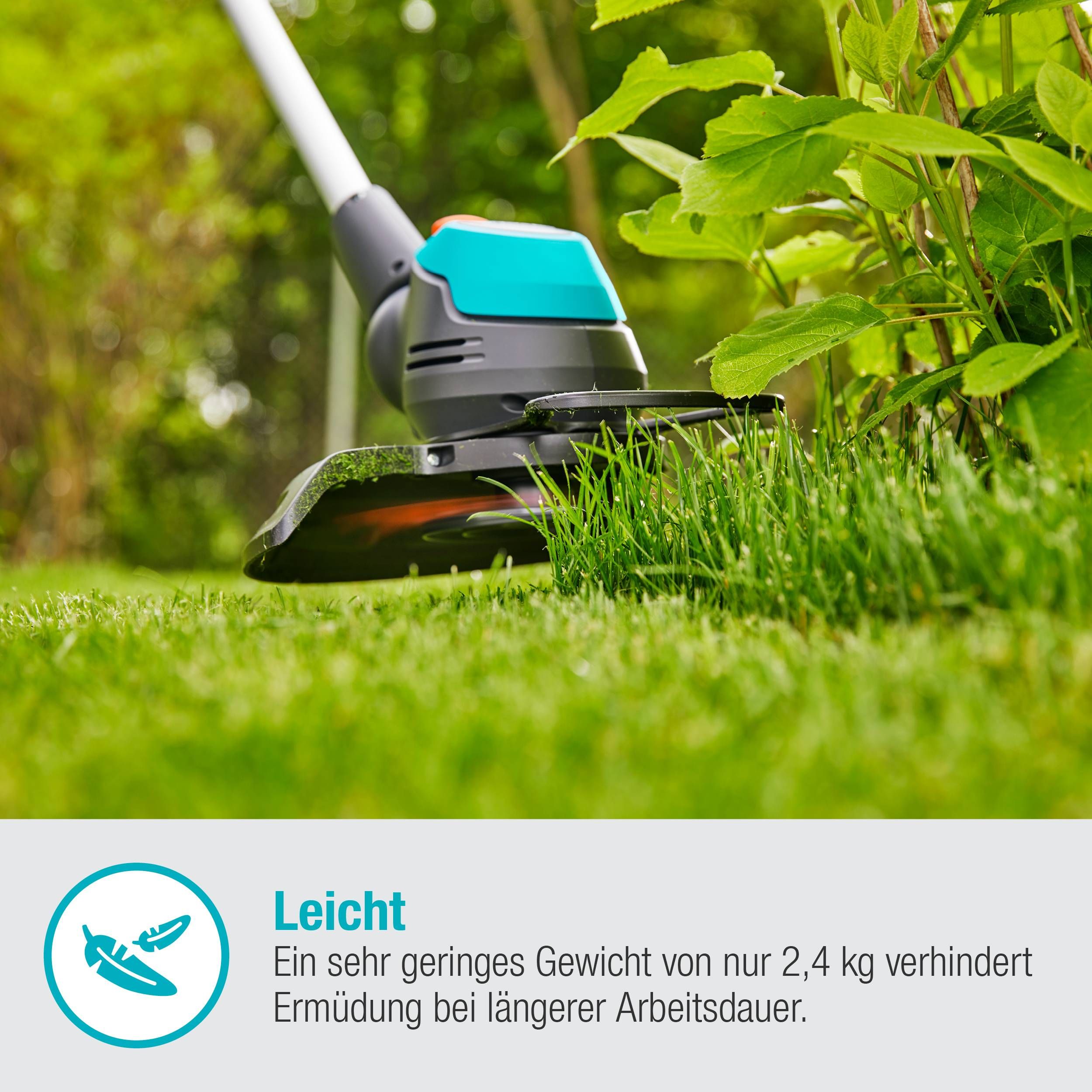 Gardena Akku-Trimmer EasyCut 23/18V P4A Ready-To-Use Set