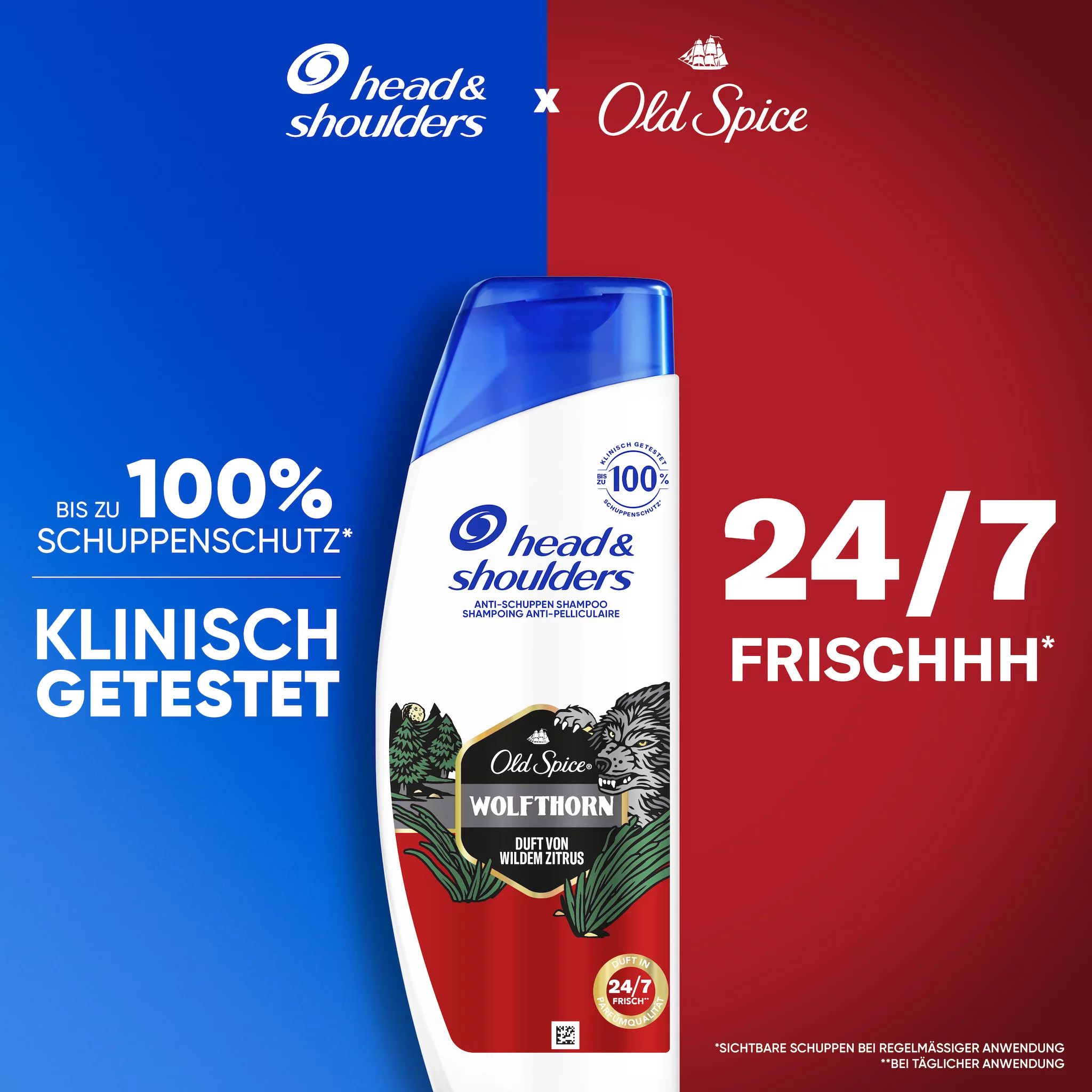 Head & Shoulders Anti-Schuppen Shampoo x Old Spice Wolfthorn