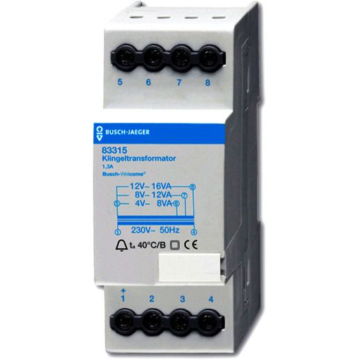 Busch-Jaeger KLINGELTRAFO 12V 1,3A REG / BUSCH 83315 2CKA008300A0045