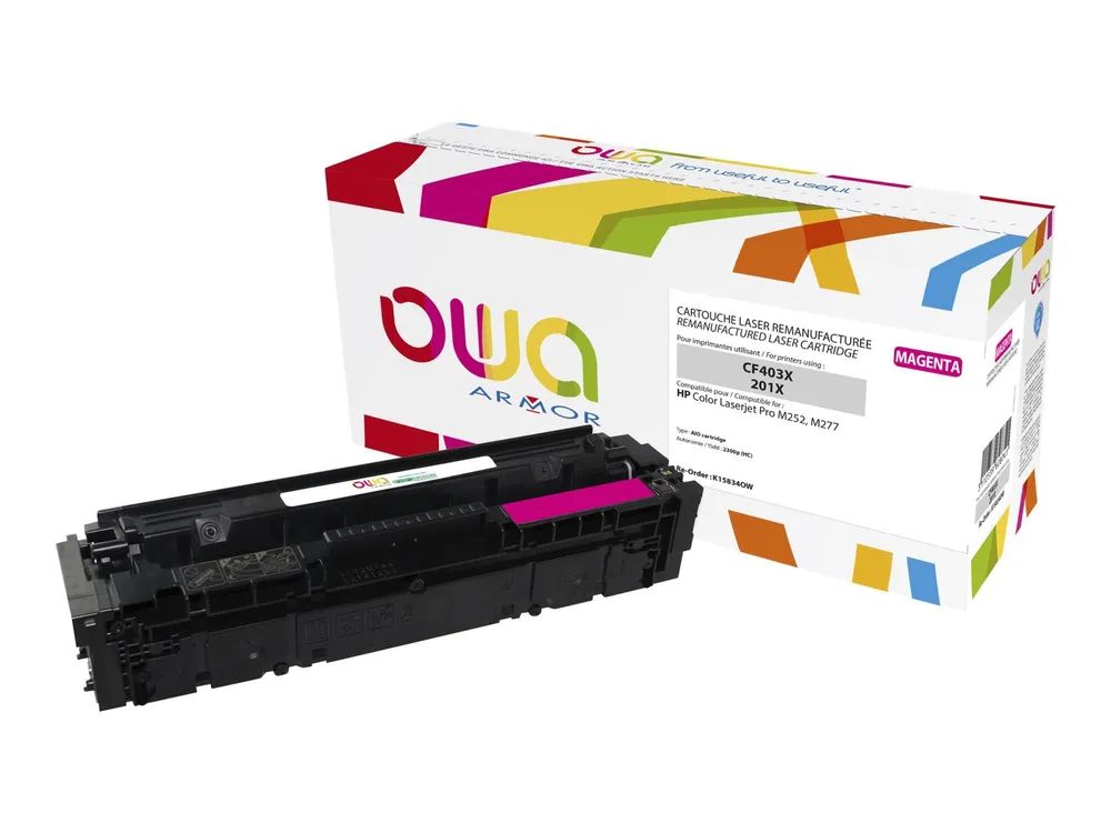 Armor OWA - Magenta - kompatibel - wiederaufbereitet - Tonerpatrone (Alternative zu: HP 201X)